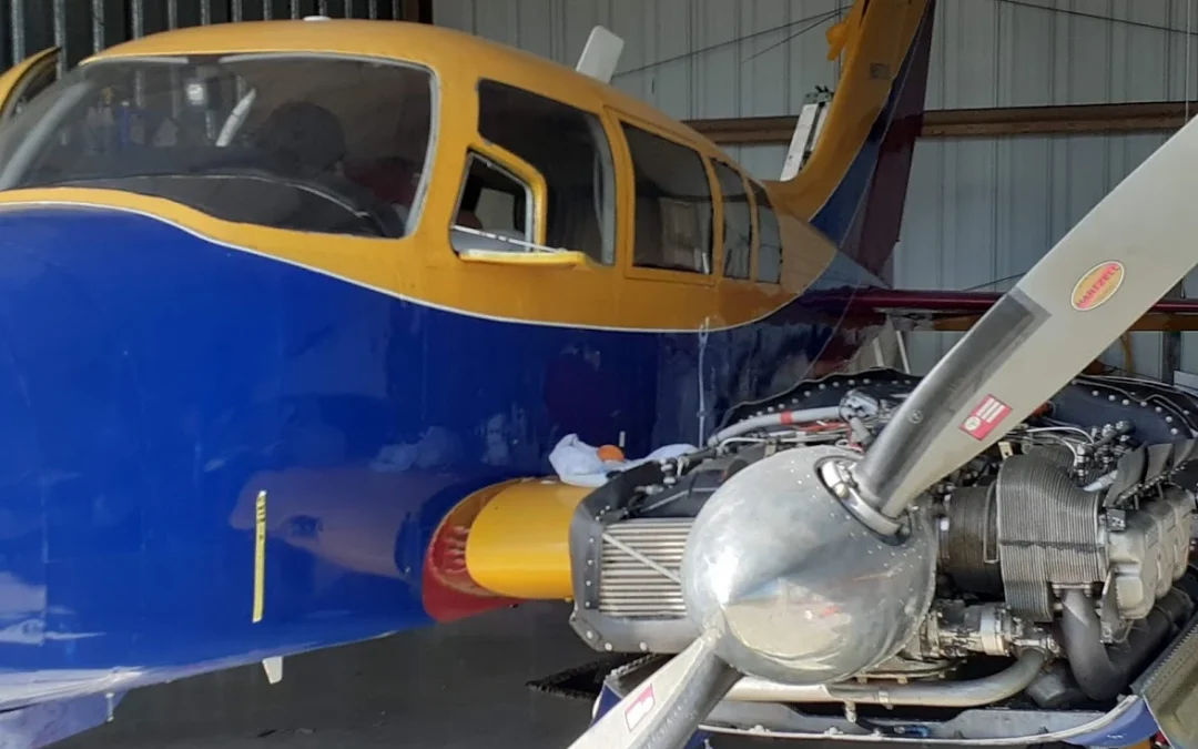 Aeronave Cessna 320 Bi-Turbo usando NanoXD